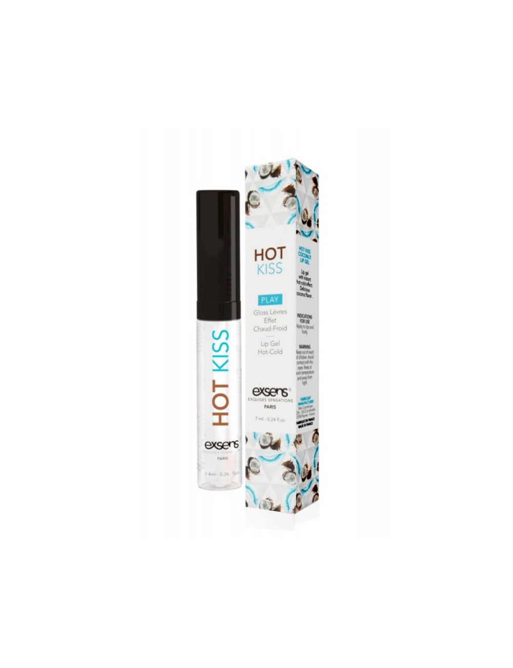 Gloss à lèvres effet Chaud-Froid - Noix de Coco - 7.4 ml Gloss à lèvres effet Chaud-Froid - Noix de Coco - 7.4 ml
