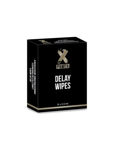 Lingettes retardantes - 6 Lingettes