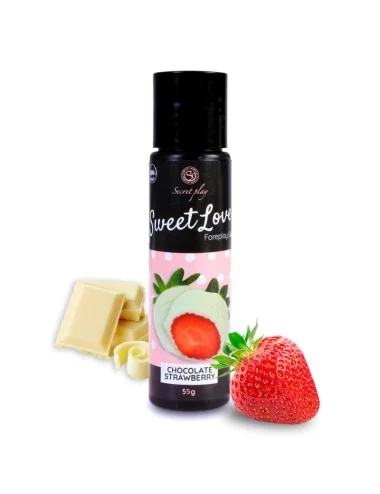 Gel comestible Chocolat blanc et Fraise 3672 - 60 ml