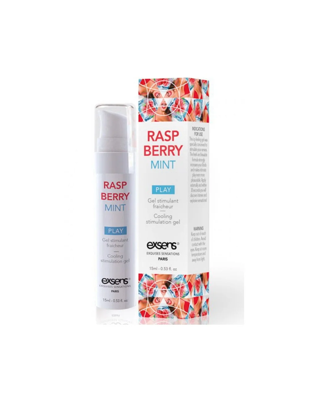 Gel stimulant fraîcheur Menthe Framboise 15ml Gel stimulant fraîcheur Menthe Framboise 15ml