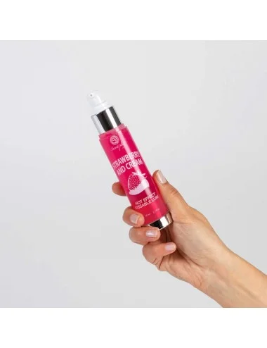Lubrifiant effet chaud Fraise 50ml 3538
