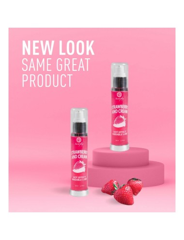 Lubrifiant effet chaud Fraise 50ml 3538