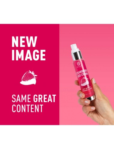 Lubrifiant effet chaud Fraise 50ml 3538