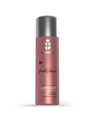 Lubrifiant Vin pétillant à la Fraise - 100 ml