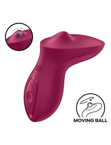 SATISFYER - EXCITERRR VIBRATEUR LAY-ON CLITORIS BERRY
