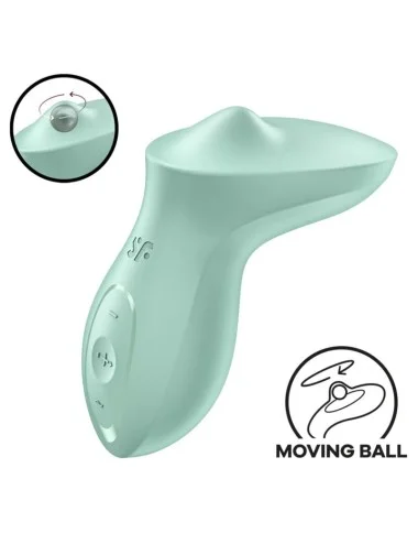 SATISFYER - EXCITERRR VIBRATEUR LAY-ON CLITORIS MENTHE