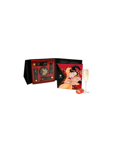 Kit Secret de Geisha - ORGANICA - Vin pétillant à la fraise
