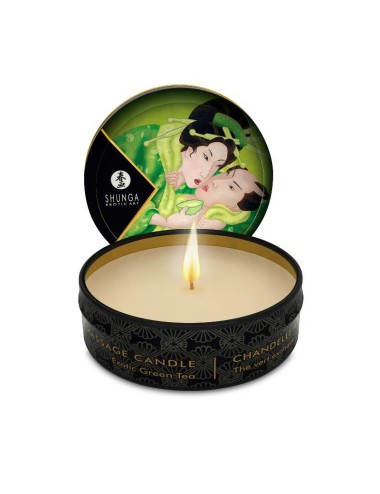 Mini bougie de massage - Zenitude Thé vert exotique