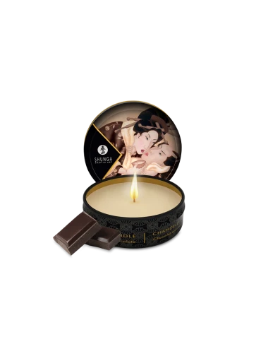 Mini bougie de massage - Excitation Chocolat enivrant