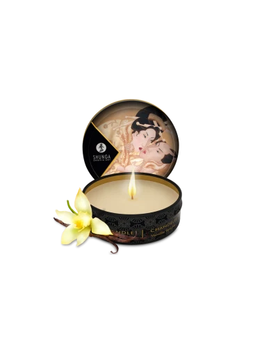 Mini bougie de massage - Désir Vanille