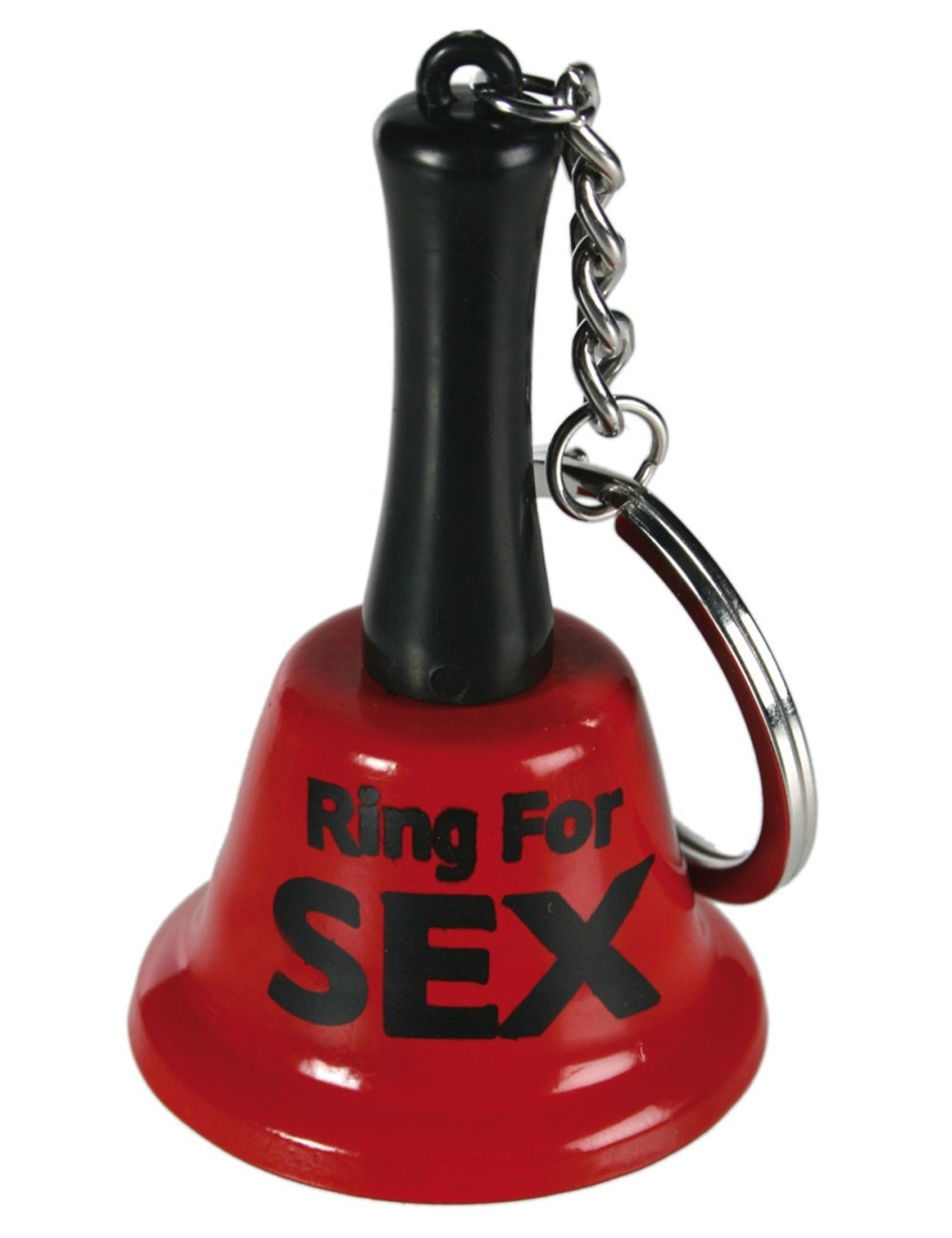 Cloche rouge porte clefs Ring For Sex - R700088 Cloche rouge porte clefs Ring For Sex - R700088