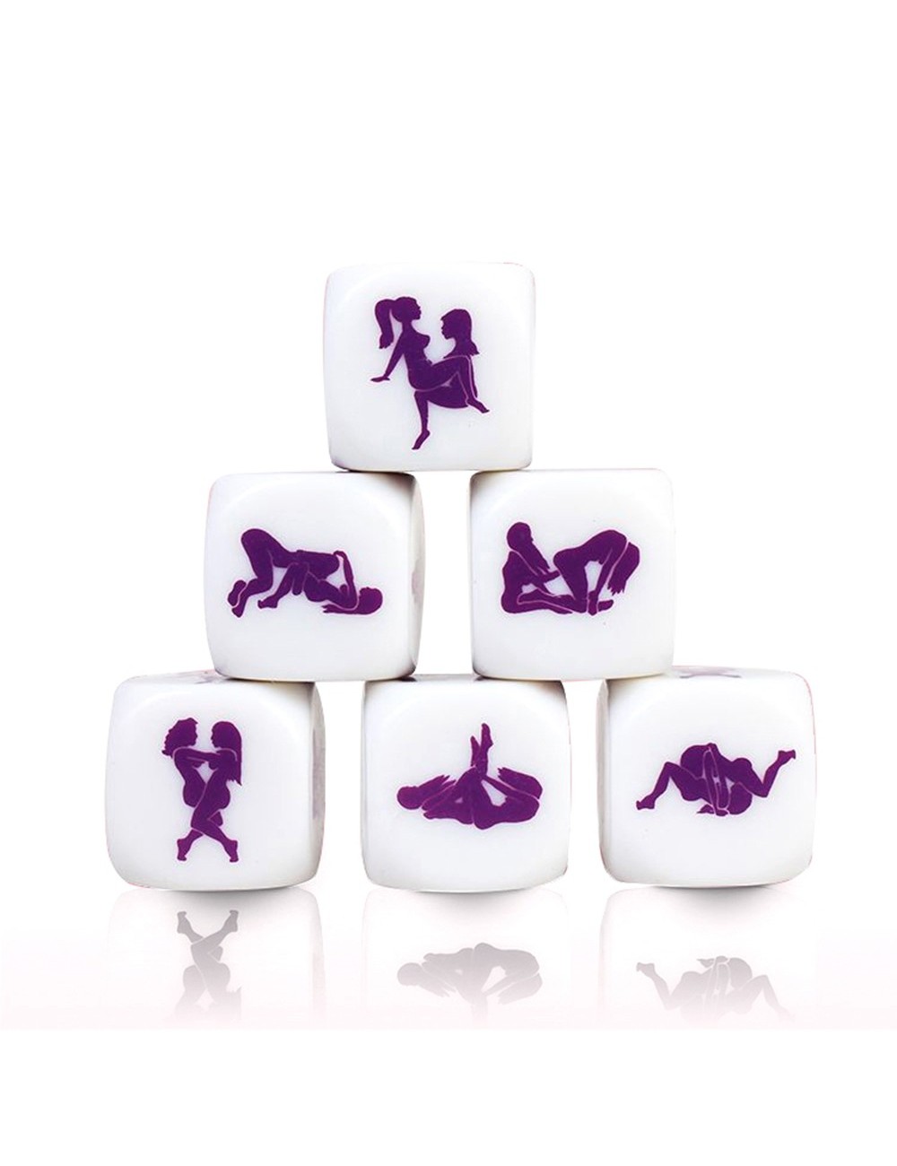 Dé position kamasutra pour couple Femmes Lesbiennes 6 faces - SP6217 Dé position kamasutra pour couple Femmes Lesbiennes 6 faces - SP6217