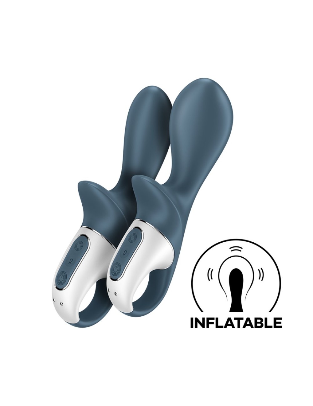 Vibromasseur gonflable anal gris USB Air Pump Booty 2 Satisfyer - CC597846 Vibromasseur gonflable anal gris USB Air Pump Booty 2 Satisfyer - CC597846