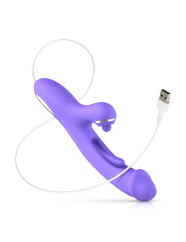 Vibro Rabbit avec Stimulateur de Point G Tess - Good Vibes Only