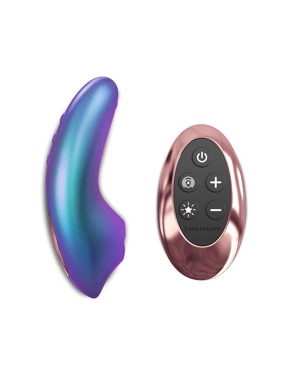 Masseur clitoridien télécommandé Dreamer Iridescent Turquoise - Love to Love Masseur clitoridien télécommandé Dreamer Iridescent Turquoise - Love to Love