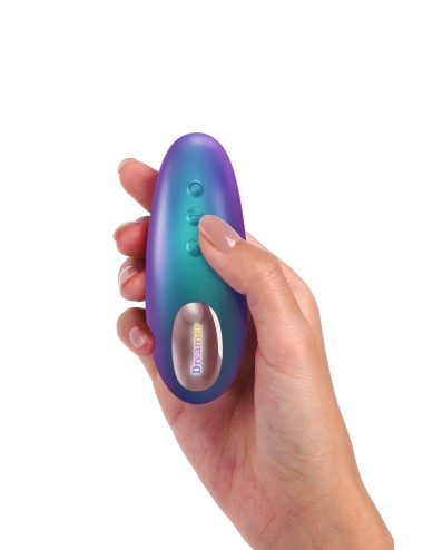 Masseur clitoridien télécommandé Dreamer Iridescent Turquoise - Love to Love