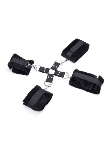 Menottes attache en croix pour mains et pieds Dreamy Fetish - 252400145