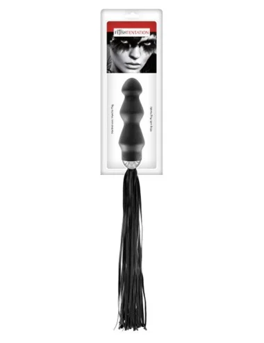 Martinet avec manche plug anal noir Fetish Tentation - CC570401