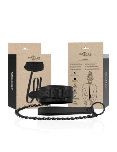 INTENSE - FETISH COLLIER EN CUIR VEGAN