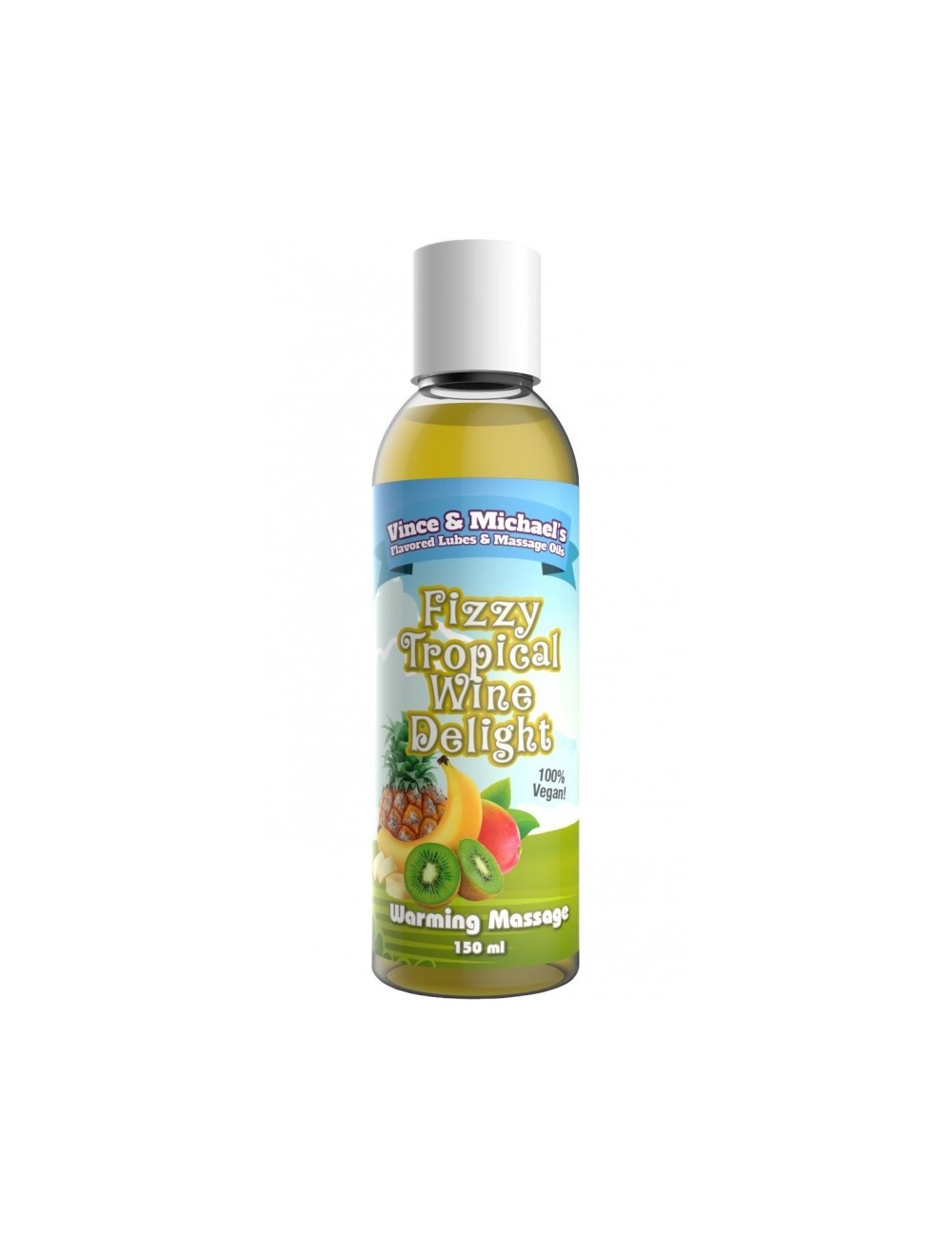 Huile Chauffante V et M Vin pétillant aux Fruits exotiques - 150 ml Huile Chauffante V et M Vin pétillant aux Fruits exotiques - 150 ml