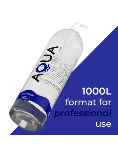AQUA QUALITY - LUBRIFIANT À BASE D''EAU 1000 ML