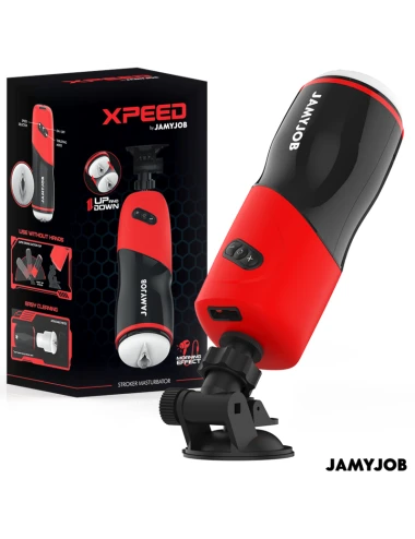 JAMYJOB - MASTURBATEUR VAGIN AUTOMATIQUE XPEED 5 MODES D'ASPIRATION