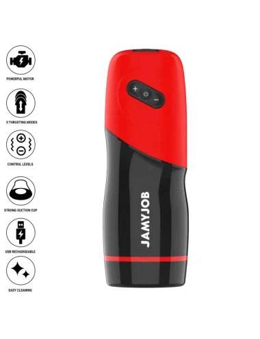 JAMYJOB - MASTURBATEUR VAGIN AUTOMATIQUE XPEED 5 MODES D'ASPIRATION
