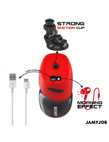JAMYJOB - MASTURBATEUR VAGIN AUTOMATIQUE XPEED 5 MODES D'ASPIRATION