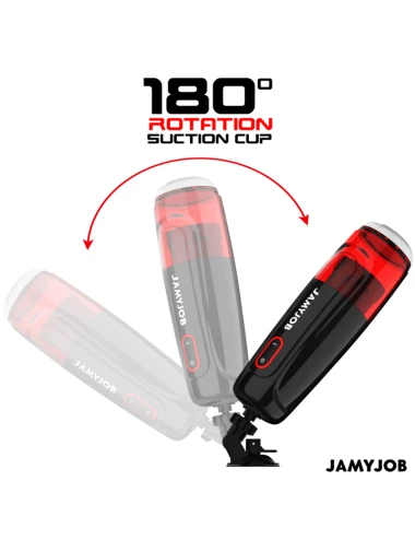 JAMYJOB - MASTURBATEUR VAGIN AUTOMATIQUE CYCLONE 10 MODES D'ASPIRATION ET DE POUSSÉE
