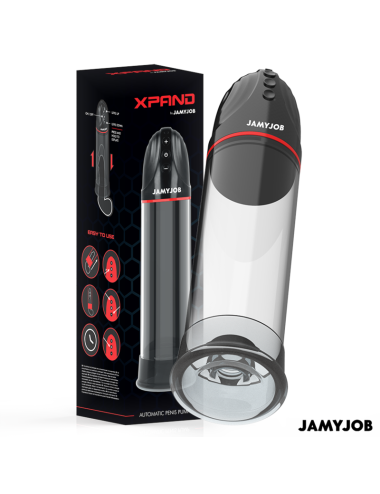 JAMYJOB - POMPE AUTOMATIQUE XPAND 3 NIVEAUX D'ASPIRATION GRIS