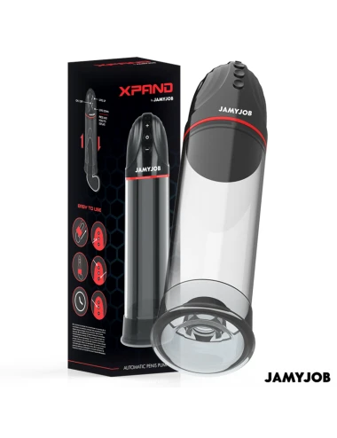 JAMYJOB - POMPE AUTOMATIQUE XPAND 3 NIVEAUX D'ASPIRATION GRIS