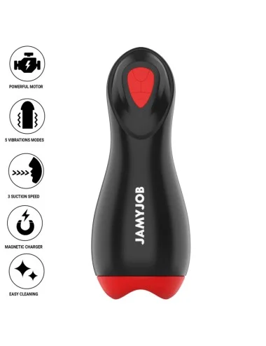 JAMYJOB - MASTURBATEUR AUTOMATIQUE CORE-X 5 MODES D'ASPIRATION ET DE VIBRATION