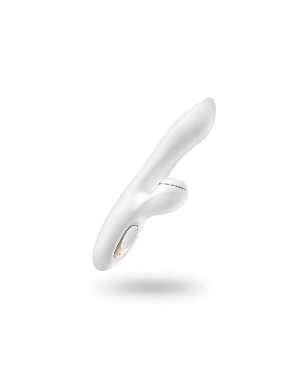 Stimulateur vibromasseur Satisfyer Pro G-Spot Rabbit - Blanc et Or rose Stimulateur vibromasseur Satisfyer Pro G-Spot Rabbit - Blanc et Or rose