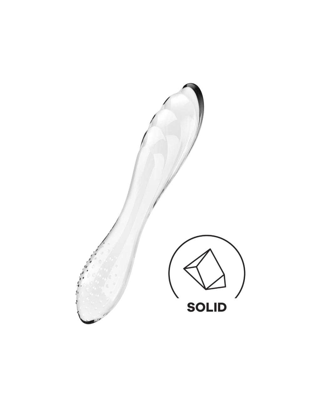Gode en verre transparent haute qualité Dazzling Crystal 1 Satisfyer - CC597832 Gode en verre transparent haute qualité Dazzling Crystal 1 Satisfyer - CC597832