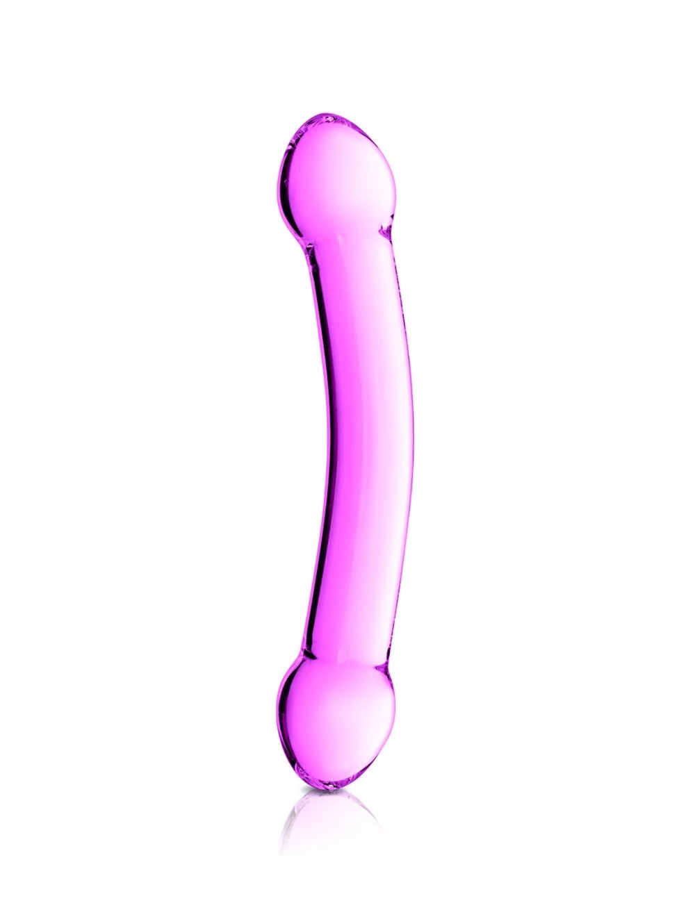 Double dong en verre rose n°7 Glossy - CC532066050 Double dong en verre rose n°7 Glossy - CC532066050