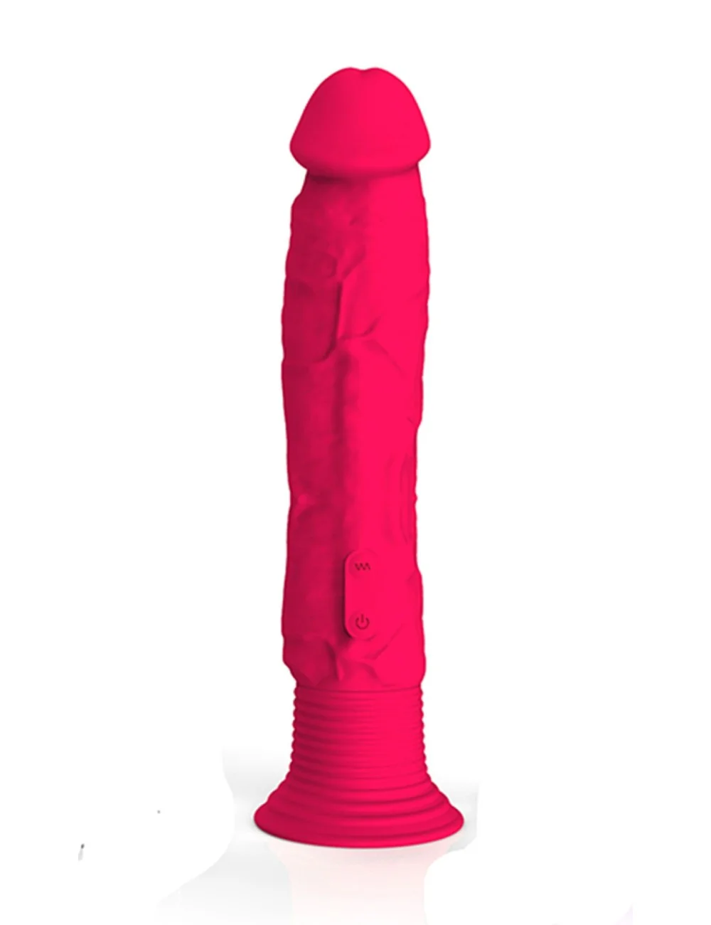 Gode ventouse vibrant rose flashy 10 vitesses - YOJ-040FUS Gode ventouse vibrant rose flashy 10 vitesses - YOJ-040FUS