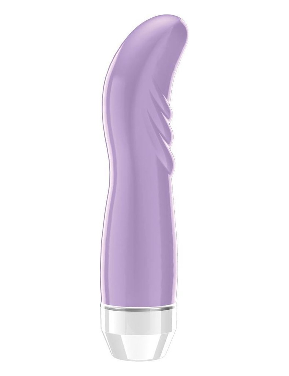 Vibromasseur avec strie violet point G multivitesse - LOV005PUR
