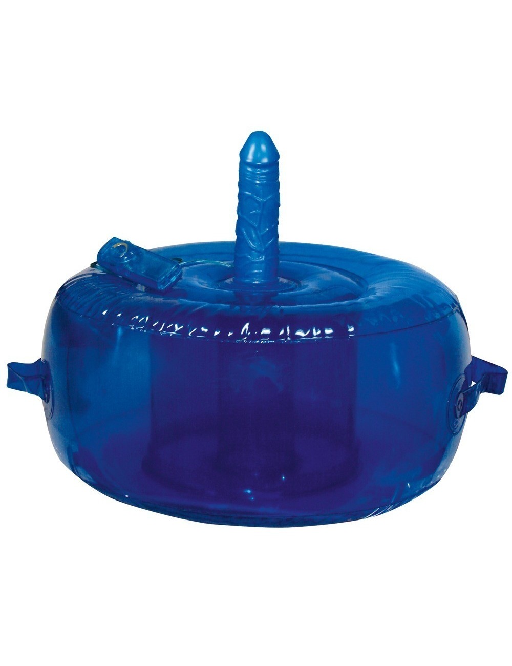 Coussin gonflable bleu avec vibromasseur intégré - R565377 Coussin gonflable bleu avec vibromasseur intégré - R565377