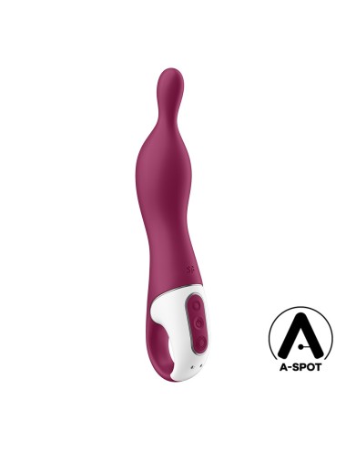 Vibromasseur Point A couleur framboise A-Mazing 1 Satisfyer - CC597766