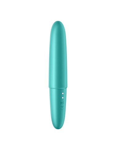 Vibromasseur turquoise USB Ultra Power Bullet 6 Satisfyer - CC597741