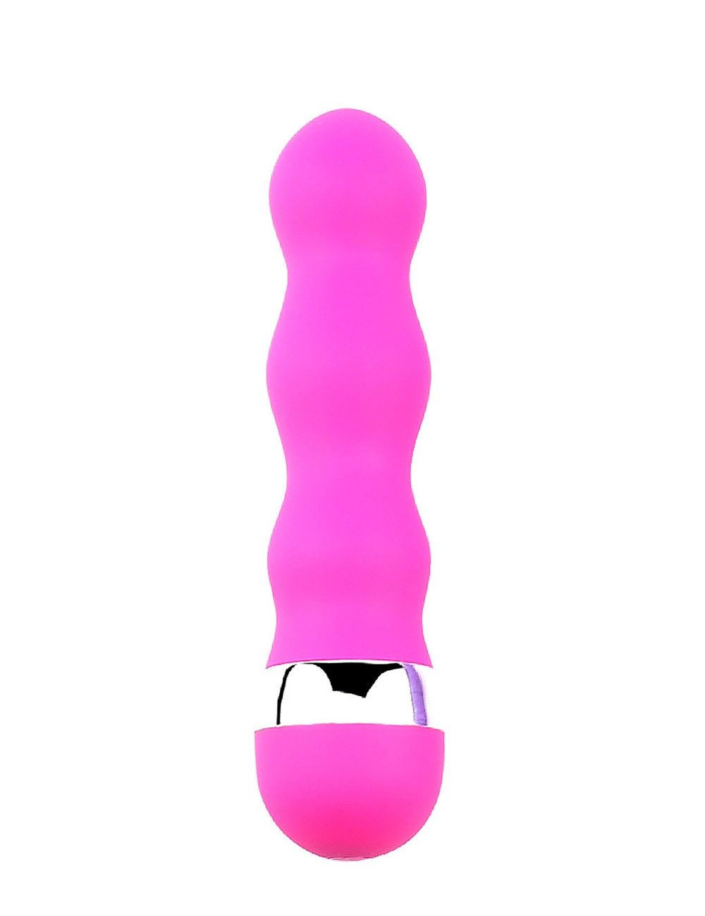 Mini Vibromasseur ondulé 11 cm - BOZ025PNK Mini Vibromasseur ondulé 11 cm - BOZ025PNK