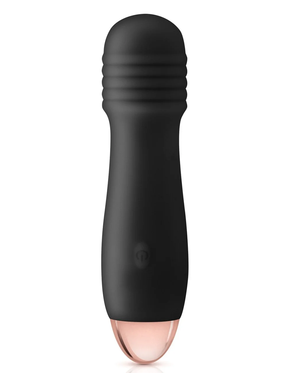 Vibromasseur noir 7 vitesses USB tête strié - CC5740180010 Vibromasseur noir 7 vitesses USB tête strié - CC5740180010