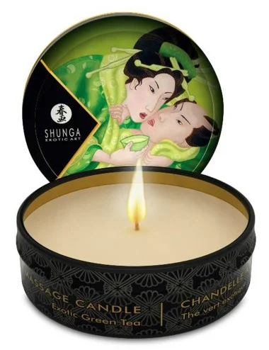 Mini bougie de massage thé vert 30ml - CC864611