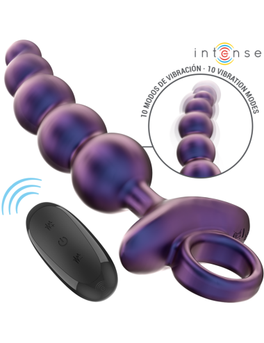 INTENSE - TITO PLUG ANAL VIBRANT MODÈLE 3 TÉLÉCOMMANDE