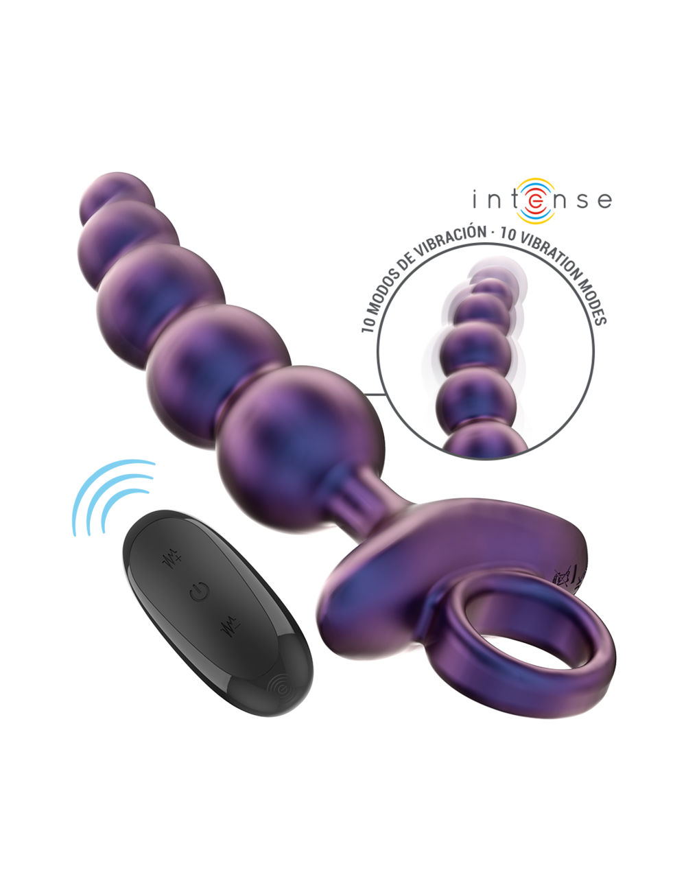 INTENSE - TITO PLUG ANAL VIBRANT MODÈLE 3 TÉLÉCOMMANDE INTENSE - TITO PLUG ANAL VIBRANT MODÈLE 3 TÉLÉCOMMANDE