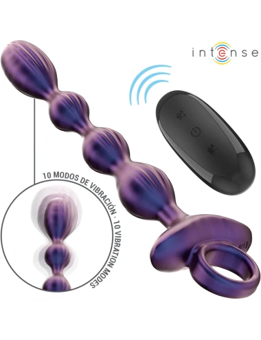 INTENSE - JACKIE PLUG ANAL VIBRANT MODÈLE 1 TÉLÉCOMMANDE