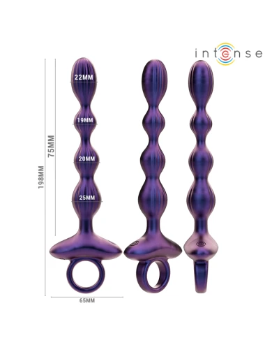 INTENSE - JACKIE PLUG ANAL VIBRANT MODÈLE 1 TÉLÉCOMMANDE