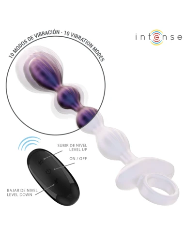 INTENSE - JACKIE PLUG ANAL VIBRANT MODÈLE 1 TÉLÉCOMMANDE