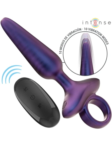INTENSE - MARLON PLUG ANAL VIBRANT MODÈLE 4 TÉLÉCOMMANDE