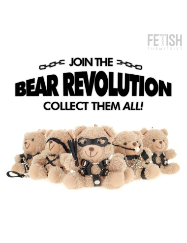 FETISH SUBMISSIVE - TED OURS EN PELUCHE MODÈLE BDSM 2
